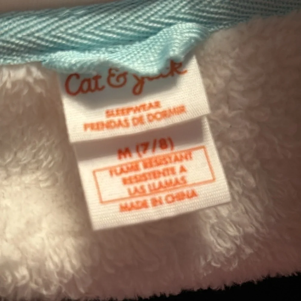 Old Navy Star Theme Soft Robe Size 7/8